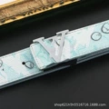 Water drop silver buckle