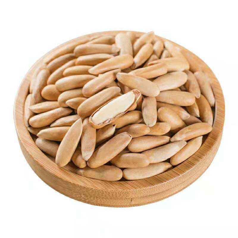 New Brazilian Pine Nuts 500g Thin Shell Afghan Hand-peeled Pine Nuts Large Capsules Direct Sales Wholesale Snacks for Pregnant Women 100g