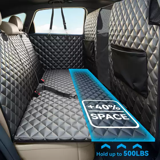 Cross-Border New Model Heavy-Duty Multifunctional Waterproof, Dirt-Resistant, Scratch-Proof, Non-Slip, Enlarged Pet Protective Car Mat Pet Bed