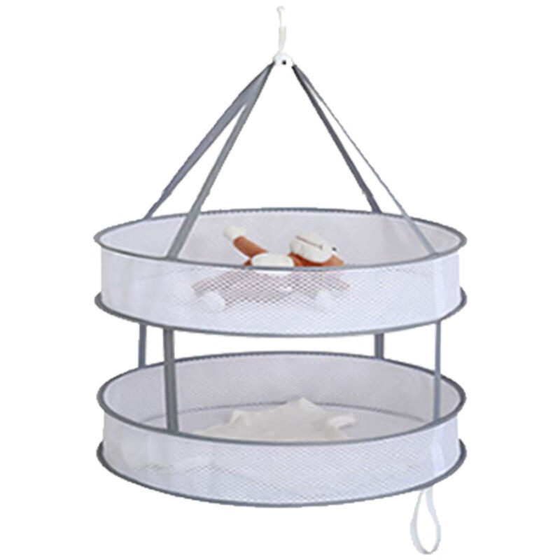 Clothes drying net clothes basket socks artifact drying net clothes flat net pocket underwear home drying rack balcony