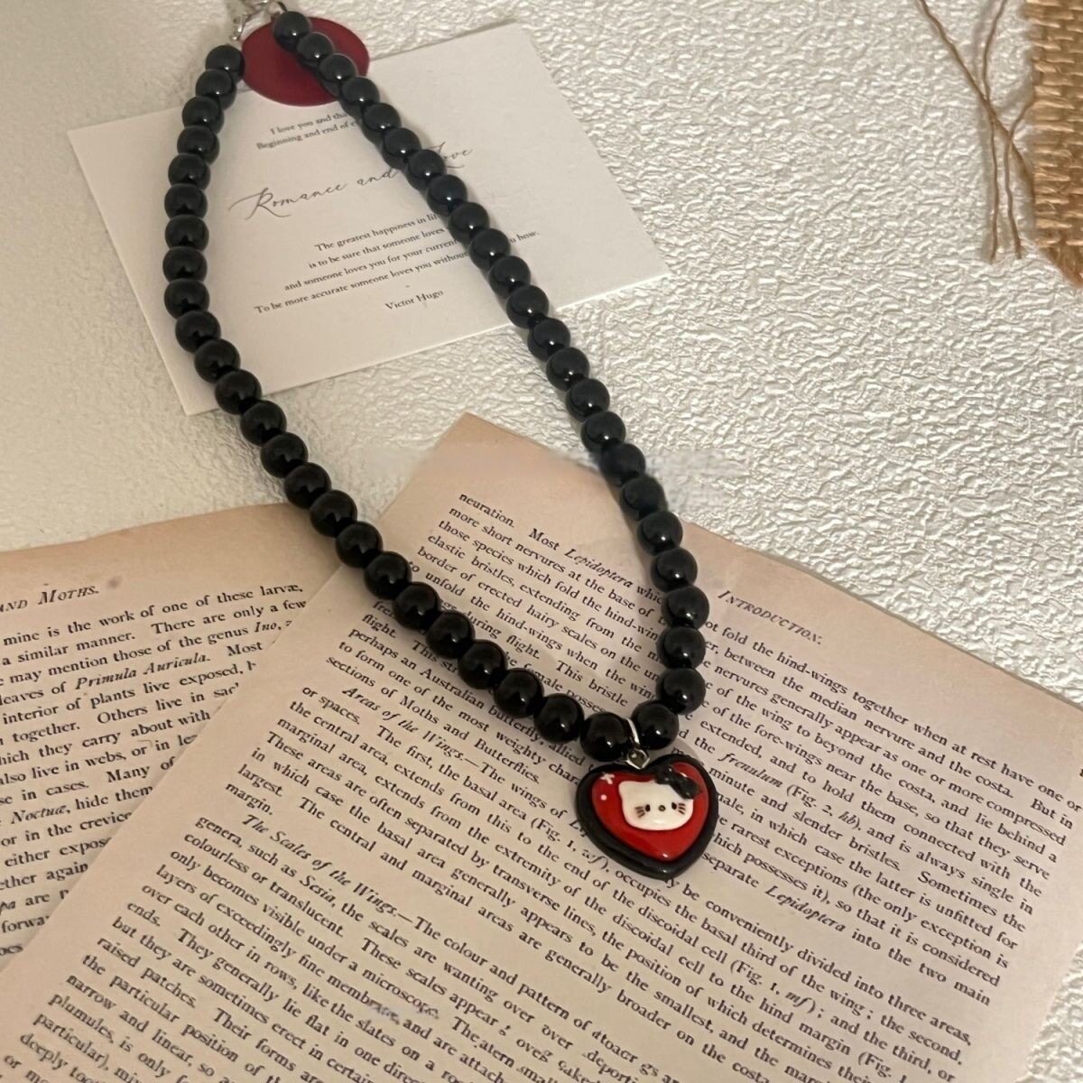 夏季芭乐~森系小清新芭乐串珠项链女小众高颜值甜美可爱锁骨链