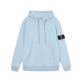 9922 hooded sky blue terry