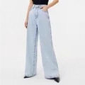 High Waisted Casual Straight Leg Wide Leg Jeans European and American Style Womens Fashion Wholesale Available