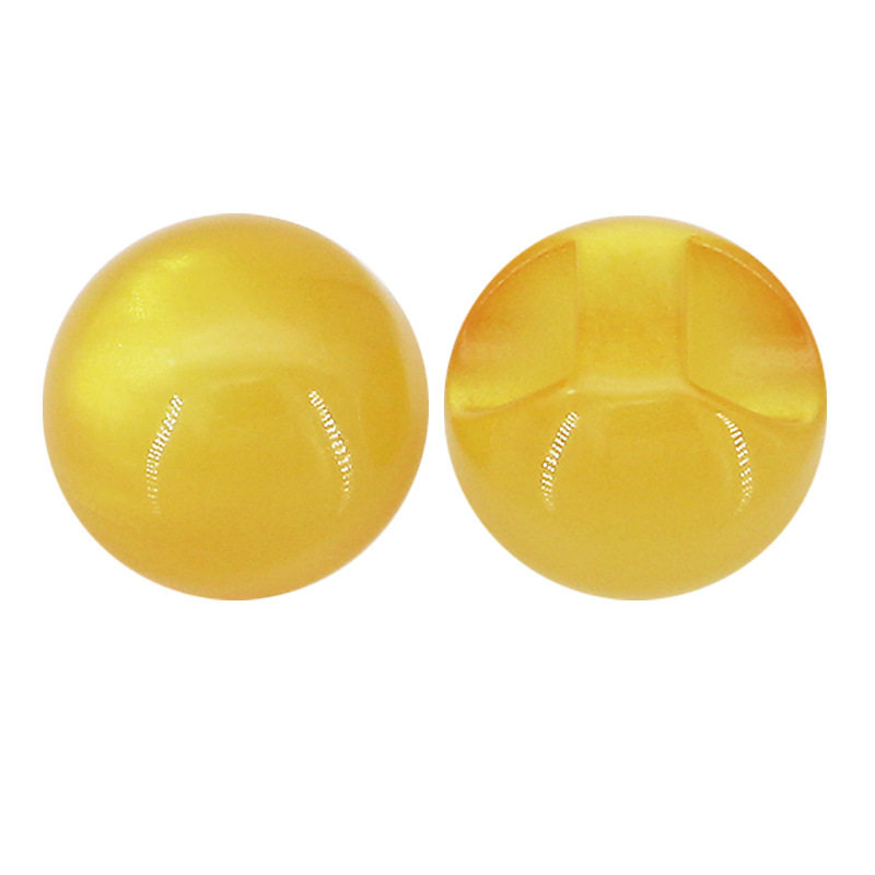 Plate buckle cheongsam button imitation jade beads Tang suit Hanfu decoration color pearl buckle round resin shirt button