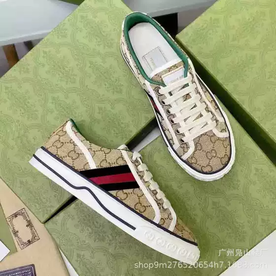 G Brand 1977 Canvas Shoes for Women 2022 Vintage Embroidered Color-Blocking Couple Sneakers Breathable Thin Casual White Shoes