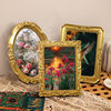 Retro Carved Classical Resin Photo Frame Baroque Style 5*7 Perfect Decoration for Home Decoration Export Hot Sale