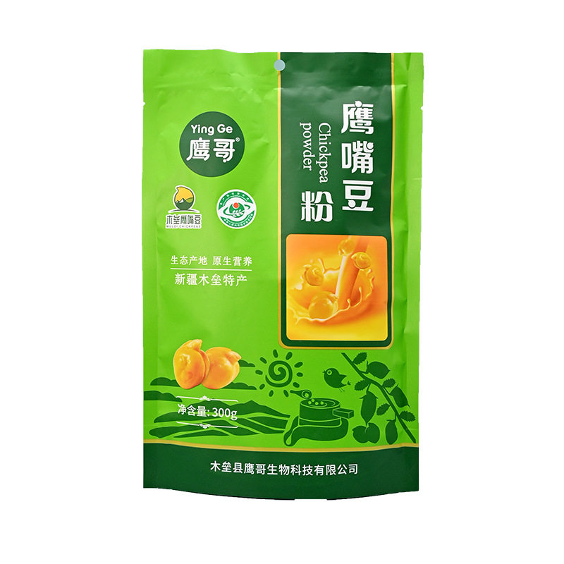 Xinjiang Yingge Chickpea Flour 300G/Bag Mulle Chickpea Small Packet Instant Cooked Meal Powder Health Soy Milk Powder