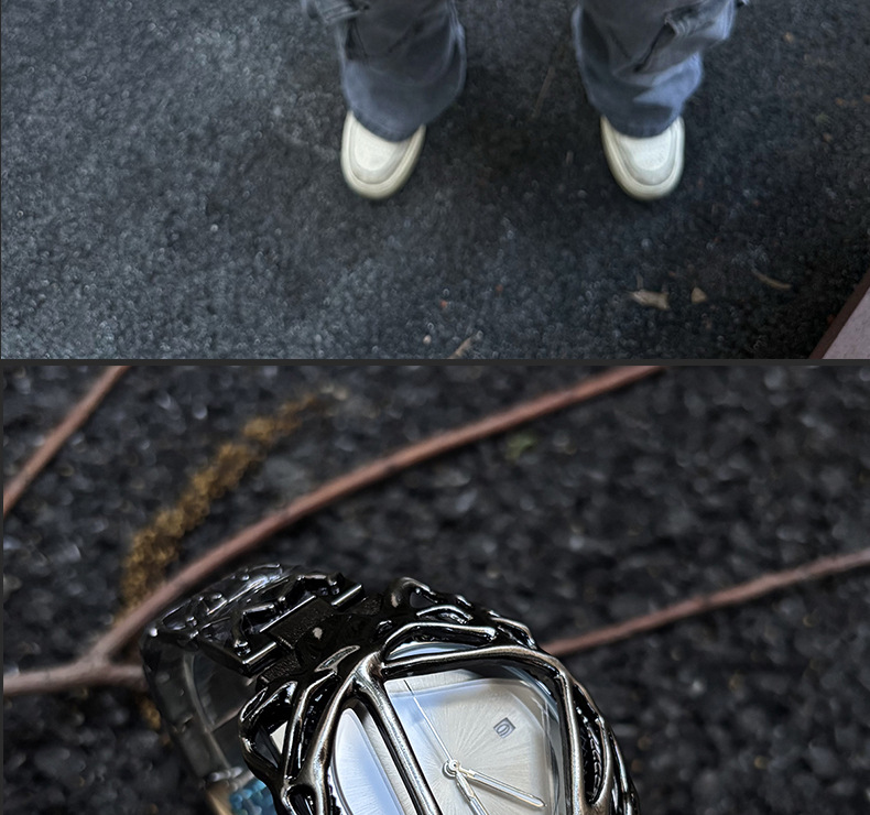 Millennium Y2K Watch Men's Spider Web Alabaster European and American High-End Waterproof Cross-Border Popular Men's Watch 61 O1CN01b7gOXs1PLRUIQ3rYT !!2218131131824 0 cib