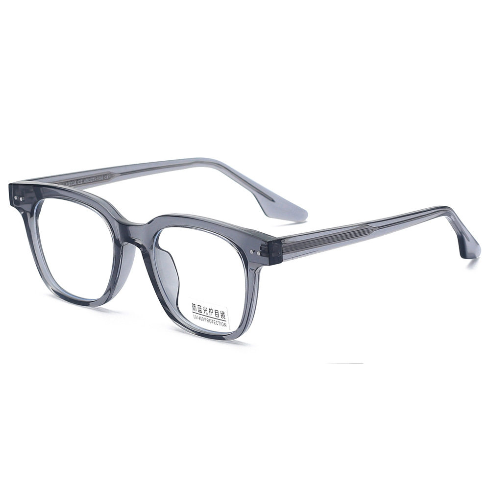K9104 manufacturer's new box can be equipped with myopia frame women's fashion TR plate foot anti-blue light plain frame