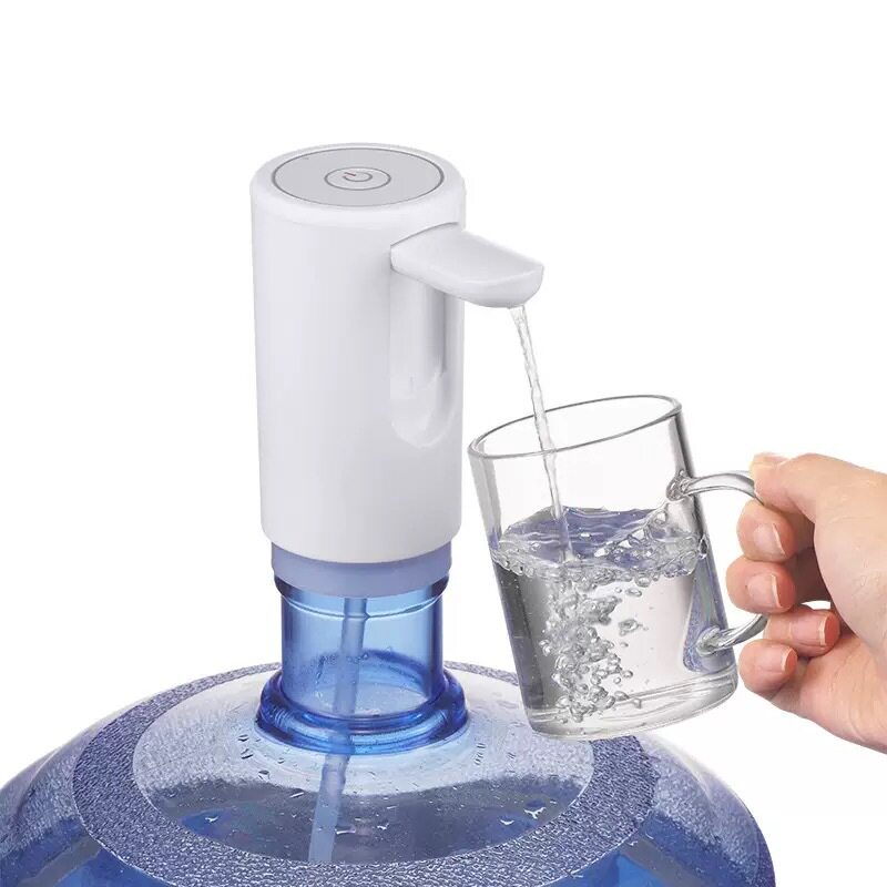 电动桶装水抽水器智能充电上水器吸水家用简易饮水机龙头压水器