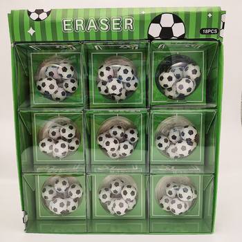 Novel and Interesting Football Eraser Football Eraser Detachable Student Eraser Stationery Gifts Prizes Wholesale
