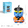 Новые строительные блоки из микрочастиц Pirate совместимы с игрушками Lego, собранными вручную, коробками для штор, украшениями ручной работы Luffy, оптовыми производителями mini 33
