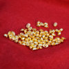 Alluvial Gold Small Ingot Solid Artificial Mini Peanut Gold Bar Ingot Small Wishful Golden Toad Gift Persimmon Crafts