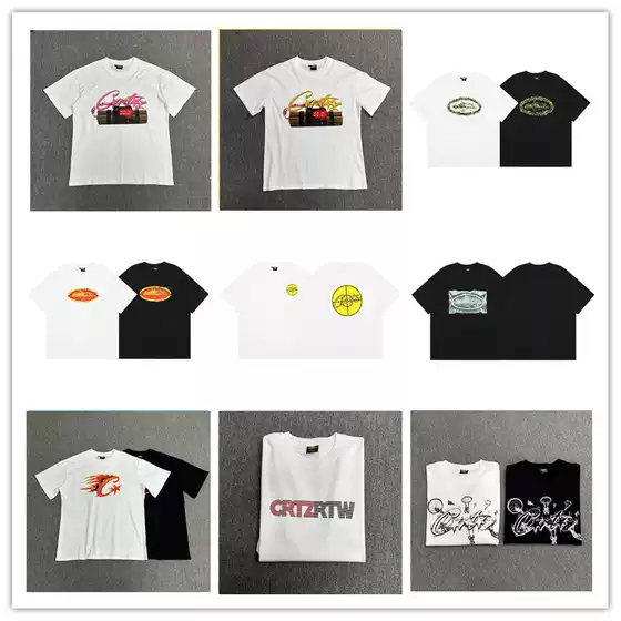 Alcatraz Short-Sleeved Street High Street European and American Style Casual Hip-Hop Trendy Men and Women Same Style Trendyy Brand Couple Half-Sleeved T-Shirt