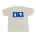 Your girl vs. my girl short sleeve tee (white)