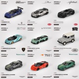 Трансграничный 1:64 легкосплавный автомобиль Martha Land Rover Rambo, имитационная модель суперкара, коллекция декоративных игрушек оптом