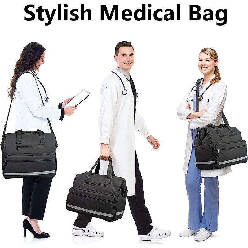 Large Capacity medicine bag portable first aid bag household commonly used medicine organizing bag travel waterproof medical bag