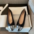 Classic black + toe silver