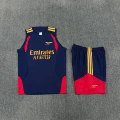 26-27 Arsenal royal blue vest set