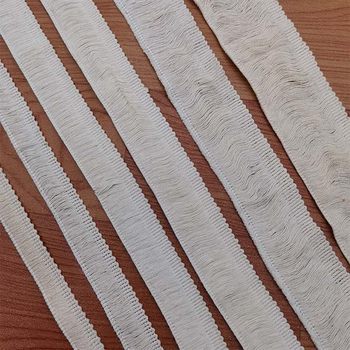 Small Chanel Style Pure Cotton Ribbon Lace 1.5-10cm Blanket Tassel Women's Decorative Burr Lampshade Small Lace