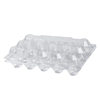 Pet Transparent Plastic Fresh Egg Packaging Box 15 Pieces Plastic Blister Egg Tray Thickeneded Plastic Egg Tray Supply
