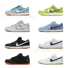 Putian's Popular Dunk Sb Sneakers Shadow Gray Fashion Trendy Low-Top Casual Men's and Women's Trendy Sports Shoes
