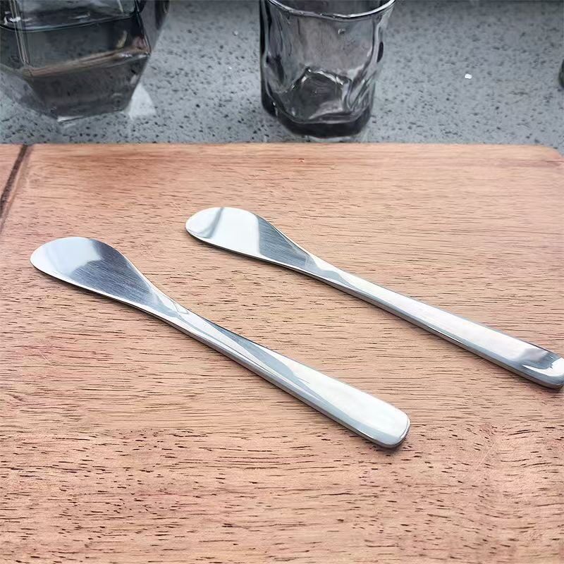 Stainless Steel Dumpling Spoon Food-Grade Filling Board for Dumplings, Thickened Tongue Depressor for Making Dumplings, Kitchen Household Use