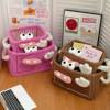 Ins High-Looking Storage Basket Plush Bie Funny Little Monster Household Toys Snack Storage Storage Basket