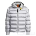 Silver gray down jacket