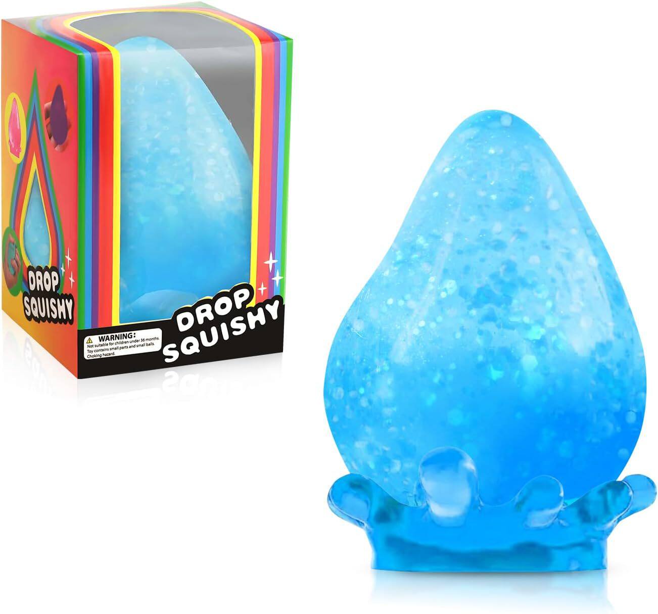 亚马逊Nee Doh梦幻水滴麦芽糖捏捏乐dream squishies外贸解压玩具