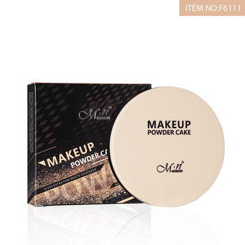 Menow new product Mino makeup powder cake invisible pore repair brightening delicate light oil control cross-border exclusive