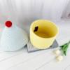 Cartoon Cotton Rope Woven Storage Bucket Home Small House Storage Decoration Desktop Ornaments Toys Snack Storage Basket