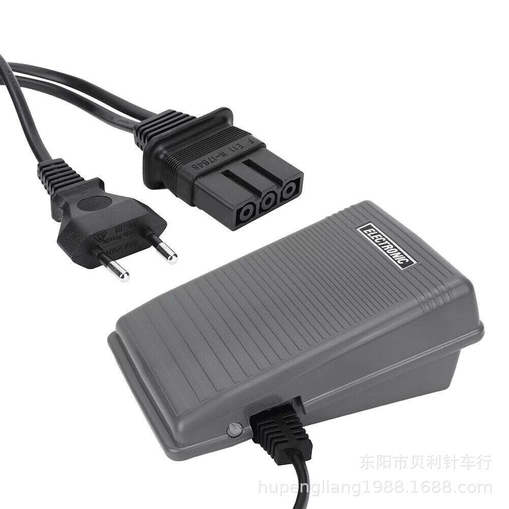 Многофункциональная педаль швейной машины brother pedal controller с тремя отверстиями, серый педальный контроллер 220V Изображение 1