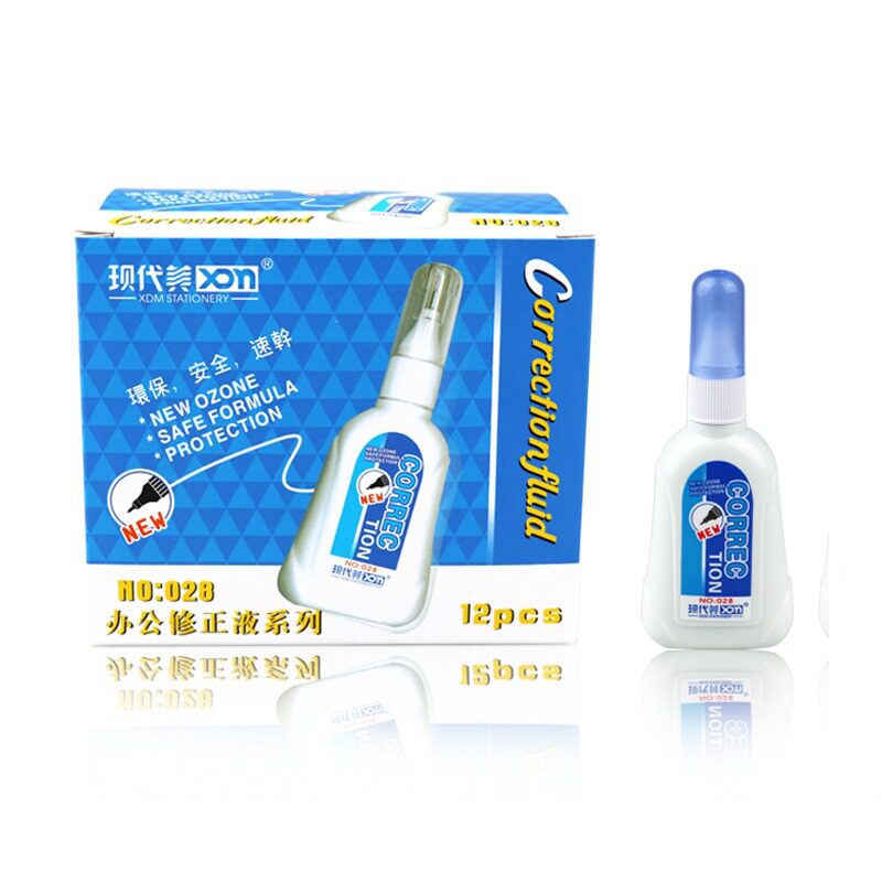 Modern Beauty 028 Correction Fluid Quick-Drying Traceless Office Student Word Removal White Correction Pen