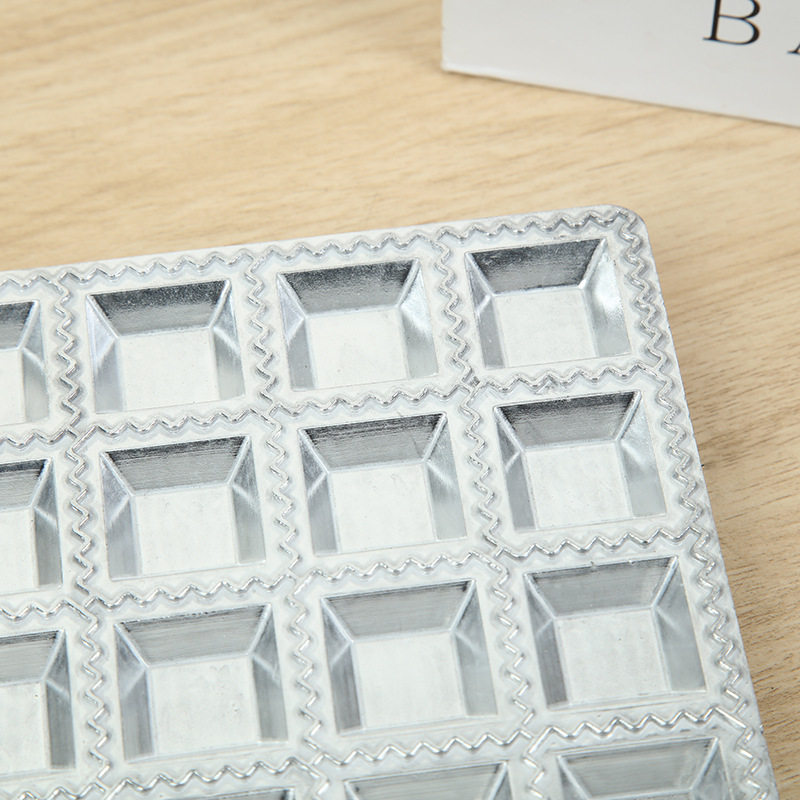 Cross-border dumpling mold aluminum alloy dumpling mold 30 grid Italian dumpling touch dumpling making artifact wonton package artifact
