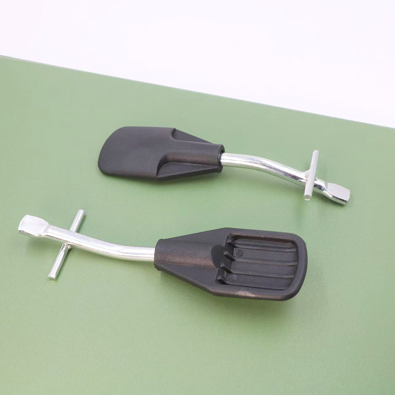 Lifting Table Plastic Handle with Iron Rod Computer Desk with Iron Handle Office Staff Desk Chassis Plastic Accessories