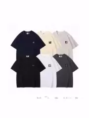 Shitoujia's Best-Selling Embroidered Patch Pure Cotton Breathable Unisex T-Shirt