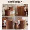 Dirty Clothes Basket Household Large-Capacity Clothes Storage Basket Toy Bucket Blue Bathroom Bathroom Clothes Laundry Basket