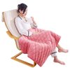 Cross-Border Hot-Selling USB Warming Blanket, Multifunctional Shawl Warming Blanket, 5V Low-Voltage Heating Blanket, 5-Volt Heated Blanket for Office Use