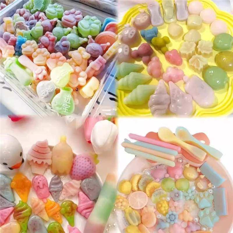 Internet Celebrity Sandwich Jam Chewing Gum, Sweet and Sour, Multi-Flavor Mixed Popping Snacks That Can Relieve Stress in Seconds