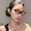 6119 New Smart Color-Changing Glasses for Women, European and American Fashion Cat-Shaped Frames, Ultra-Light, High-Definition, Photochromic Reading Glasses