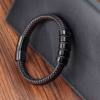 European and American Popular Men's Woven Leather Bracelets, Leather Bracelets, Business Fashion Bracelets, Personalized Simple Bracelets, Jewelry
