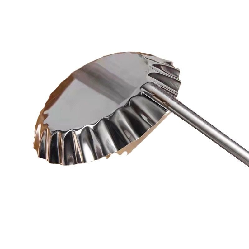 Household Stainless Steel Kitchen Fried Mold Potato Cake Carrot Cake Non-stick Spoon Oil Terminal Oil Sticky Tool Spoon