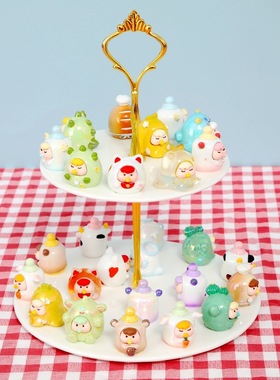 甜甜的衣帽间变装日记萌粒盲袋盲盒 创意可爱树脂工艺品 潮玩公仔