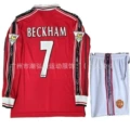 9899 red devils home long sleeve suit no. 7