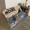 Nautical Diary Blanket Cotton Blanket Single Sofa Blanket Cover Blanket Living Room Dress-up Sofa Blanket Dust Blanket
