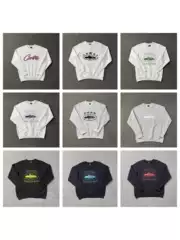 New Foreign Trade European and American Niche Streetwear Corteiz Unisex Graphic Short Sleeve T-Shirt Street Loose Vintage Casual