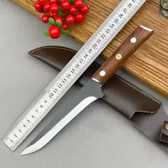 Hand-forged boning knife pork slaughtering knife pig slaughtering cattle and sheep special knife bloodletting kitchen special meat cutting vegetables