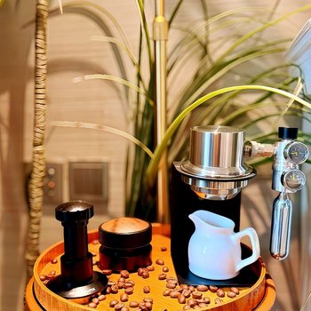 Kaxiaopao Pneumatic Coffee Machine Household Small Portable Espresso Machine Outdoor Camping Coffee Machine No