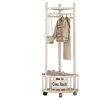 Corner Clothes Hanger Floor-Standing Bedroom Clothes Hanger Multi-Functional Home Living Room Internet Celebrity Accessible Luxury Clothes Drying Rack Simple Coat Rack
